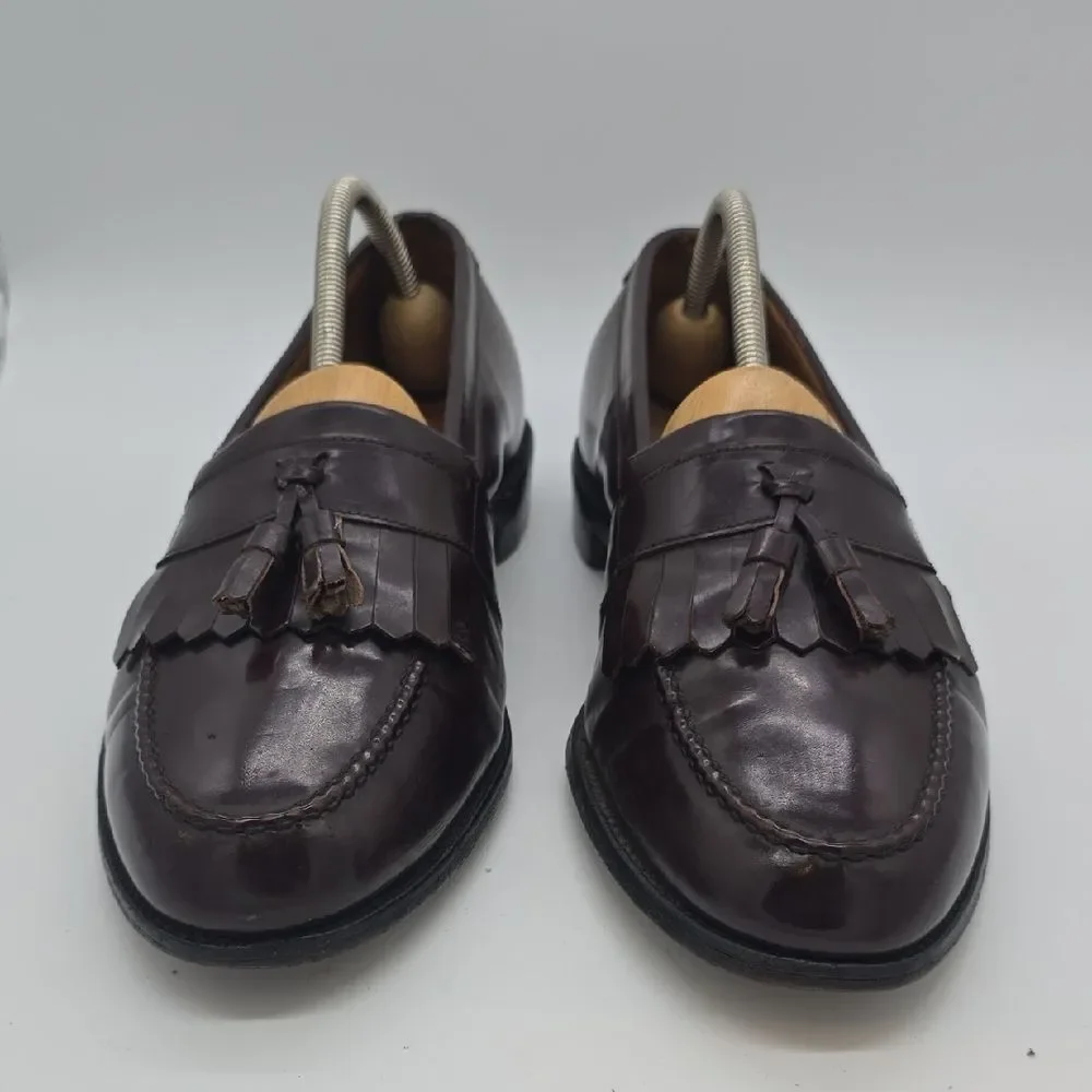 Allen Edmonds Dark Brown Tassel Kiltie Loafers